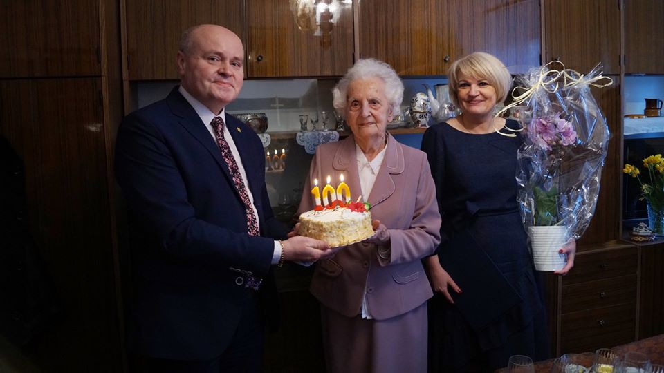 Wspaniały jubileusz 100 lecia Feliksy Gozdowskiej 13.03.2020