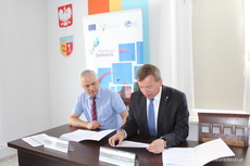 Podpisanie umów na drogi w ramach PROW 2014 - 2020