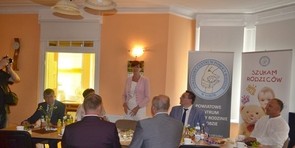 Wizyta Minister Rodziny, Pracy i Polityki Społecznej w powiecie.