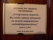 Spotkanie dotyczące projektu partnerskiego
