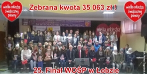 25. Finał Wielkiej Orkiestry Świątecznej Pomocy i 25 ogromny sukces!