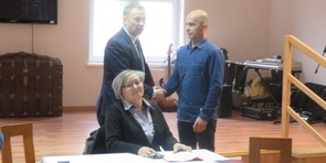 Uroczysta nominacja Pana Marcina Czury na stanowisko Dyrektora DPS w Resku