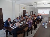 „Spotkanie z dyrektorami szkół powiatu łobeskiego – bezpieczna szkoła”