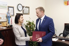 Jubileusz 40-lecia pracy zawodowej Skarbnika Powiatu