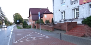 Zmiany przy parkingu w Węgorzynie.