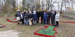 Pierwsze mini pole golfowe w powiecie łobeskim.
