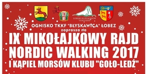 Zapraszamy na IX Mikołajkowy Rajd Nordic Walking
