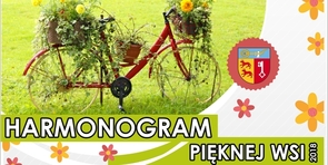 Harmonogram Pięknej Wsi 2018 - zmiana godzin