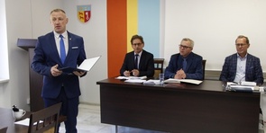 Wręczenie odznaczeń podczas Sesji Rady Powiatu 