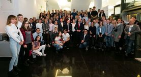 Uczniowie naszej szkoły na konferencji ,,Demokracja w praktyce”