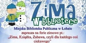 Zima w Miejskiej Bibliotece Publicznej w Łobzie