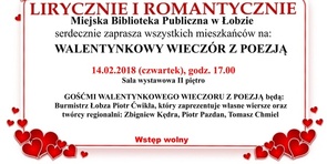 Walentynkowy Wieczór z Poezją