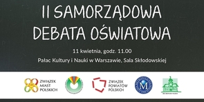 II Samorządowa Debata Oświatowa 11.04.2019