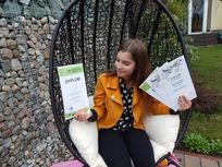 Laureatka wojewódzkiego etapu OKR