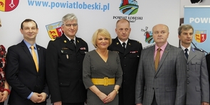 Podziękowania dla Komendanta Powiatowego PSP w Łobzie 20.05.2019