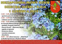 Niezapominajkowy Dzień Dziecka, Matki i Ojca w Radowie Małym 01.06.2019