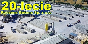 20-lecie firmy Roosens Betons Sp. z.o.o.