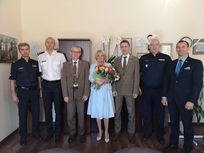 Wizyta służb mundurowych u Starosty 26.08.2019