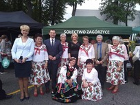 Starosta Łobeski oraz Wicestarosta z wizytą na dożynkach 14-15.09.2019