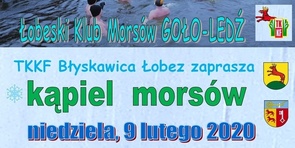 Kąpiel morsów nad Miejskim 09.02.2020