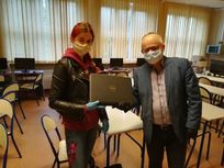Laptopy dla uczniów Zespołu Szkół