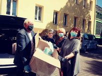 Środki ochrony osobistej dla DPS Resko 08.05.2020