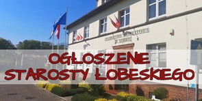 Ogłoszenie Starosty Łobeskeigo