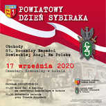Powiatowy Dzień Sybiraka 17.09.2020