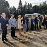 9-osobowy mikrobus przekazany dla Warsztatu Terapii Zajęciowej w Łabuniu Wielkim.