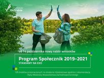  I nabór wniosków na rok 2021 w ramach Programu Społecznik na lata 2019-2021.