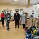  Zespół  szkół w Łobzie z przyznanym grantem pn. Pomorze Zachodnie - Bezpieczna Edukacja