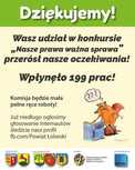 Konkurs  "Nasze prawa ważna sprawa" wpłynęło 199 prac