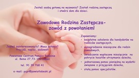 Zostań zawodową rodziną zastępczą!