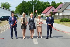 Otwarcie kolejnej inwestycji drogowej w miejscowości Połchowo w Gminie Węgorzyno 