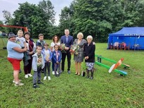  Uroczyste otwarcie placu zabaw i siłowni plenerowej w Orle