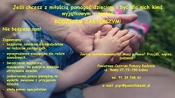 Zostań rodzicem zastępczym!