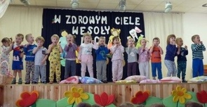 "W zdrowym ciele wesoły duch!" Przedszkole Miejskie nr 1 im. Krasnala Hałabały w Łobzie