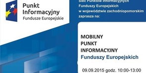 Bezpłatne konsultacje Mobilny Punkt Informacyjny Funduszy Europejskich 