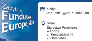 Bezpłatne konsultacje Mobilny Punkt Informacyjny Funduszy Europejskich