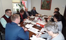 Posiedzenie Zarządu Powiatu w Łobzie