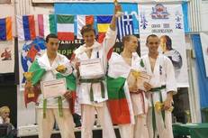 Sukces mieszkańców powiatu na XXVIII Mistrzostwach Europy Karate Kyokushin Volos w Grecji