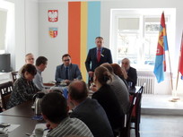Spotkanie przedstawicieli samorządów w sprawie projektu rewitalizacji