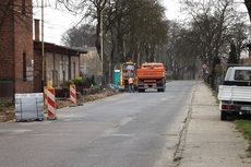 Przebudowa ulicy Kolejowej w Łobzie