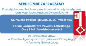 Zaproszenie na Kongres Przedsiębiorczości Wiejskiej 
