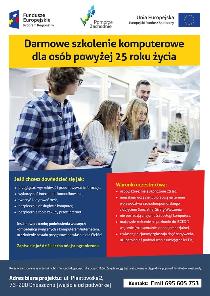 Darmowe szkolenie komputerowe
