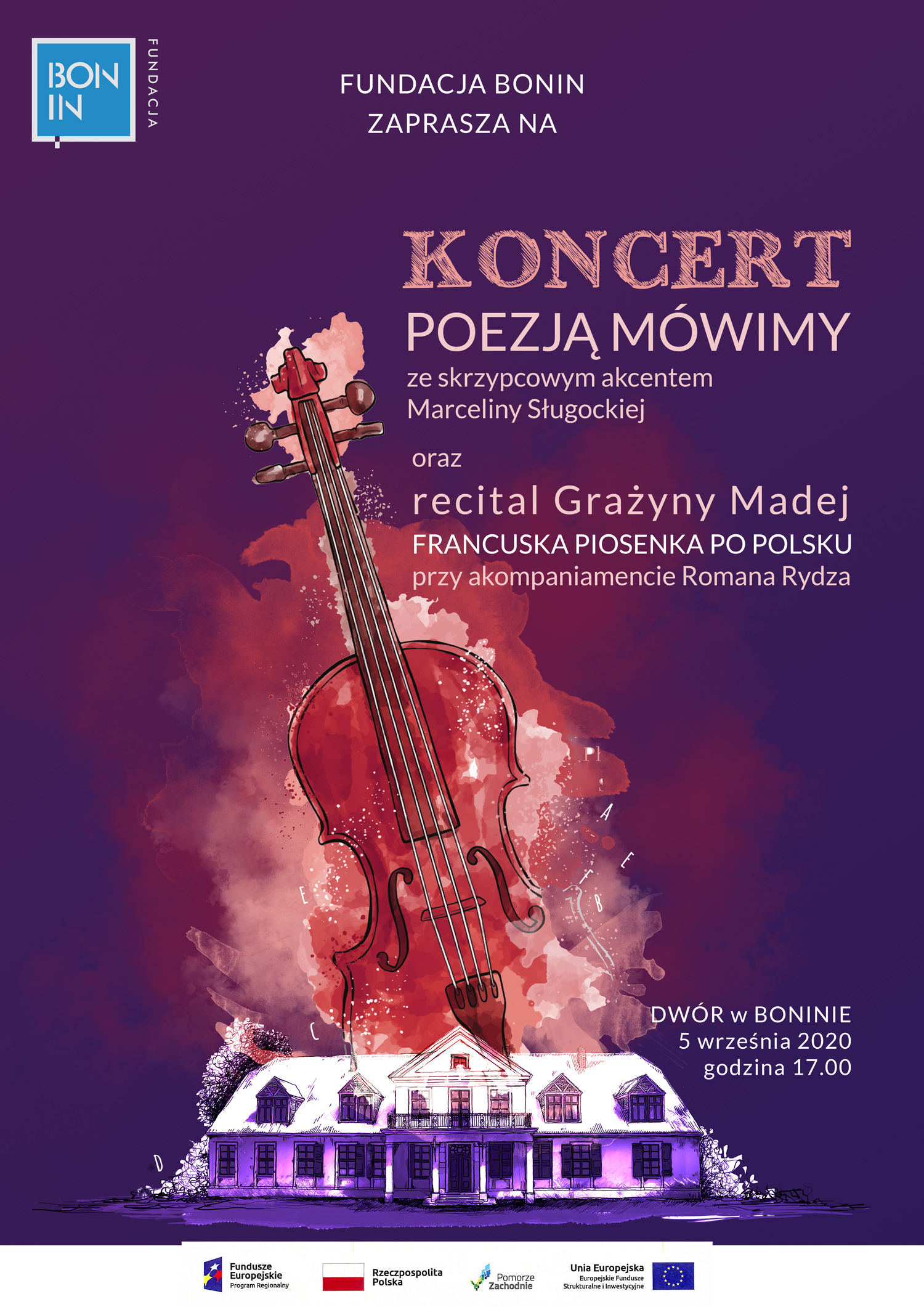 Poezją mówimy w Boninie 05.09.2020