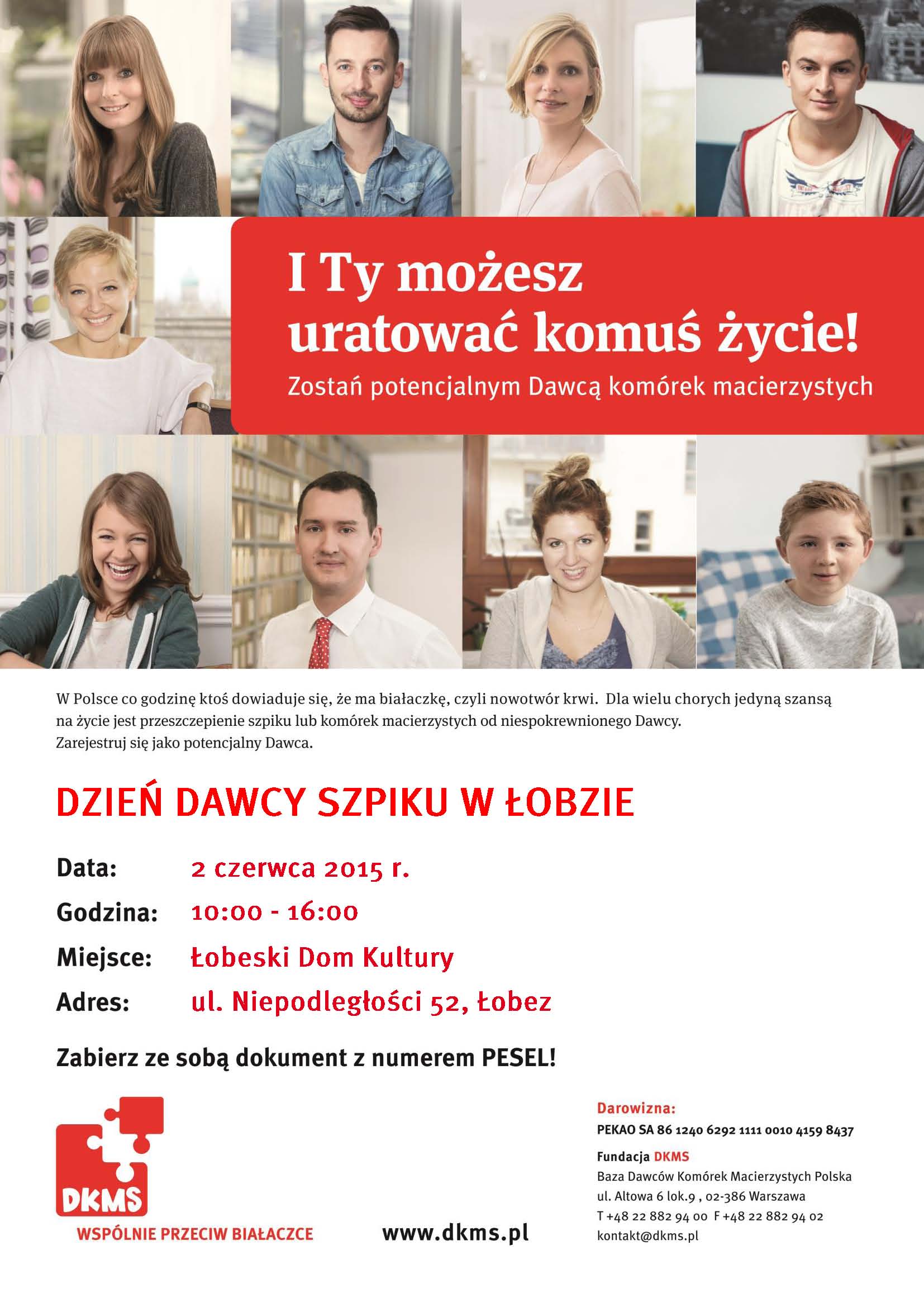 dawcy szpiku łobez