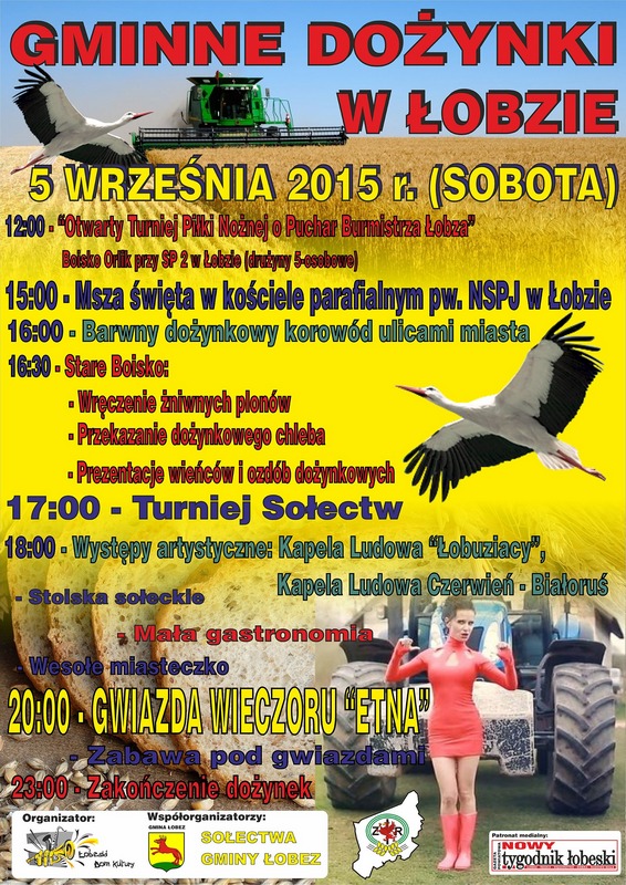 Dożynki gminne w Łobzie 2015