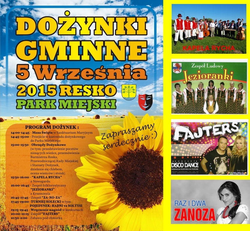 Dożynki gminne w Łobzie