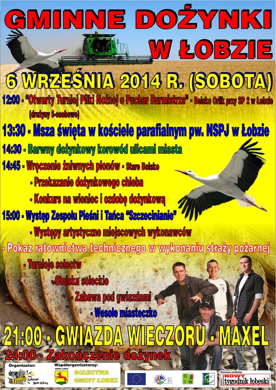 Gminne Dożynki w Łobzie 2014